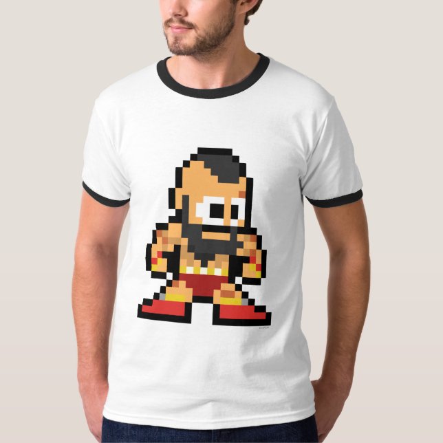 8-Bit Zangief T-Shirt (Front)
