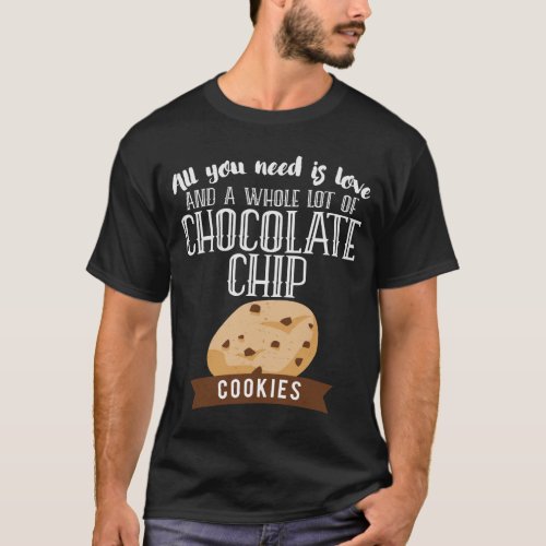 8 chocolate chip cookie T_Shirt