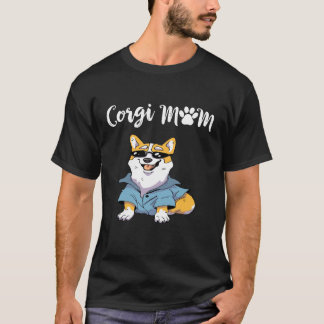 8 Corgi Mom T-Shirt