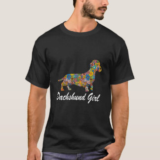 8 Dachshund Girl-Funny Dachshund Dog Lovers T-Shirt