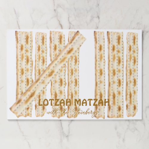 8 Days Lotzah Matzah Paper Placemats