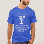 8 Days Of Hanukkah Phone Battery Hannukah  T-Shirt<br><div class="desc">8 Days Of Hanukkah Phone Battery Hannukah  .</div>