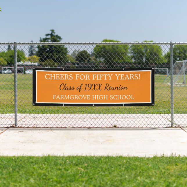 8 ft Banner! Special Class reunion Banner (Insitu)