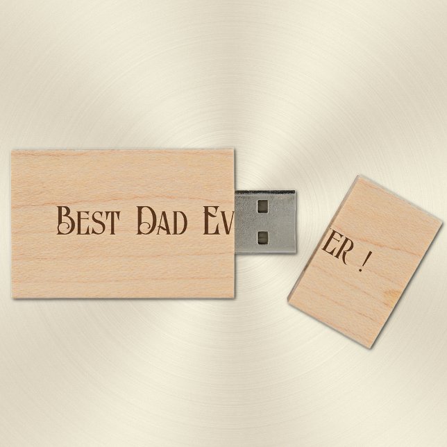 8-GB Data Storage UBS, Natural Maple  Wood Flash Drive (Creator Uploaded)