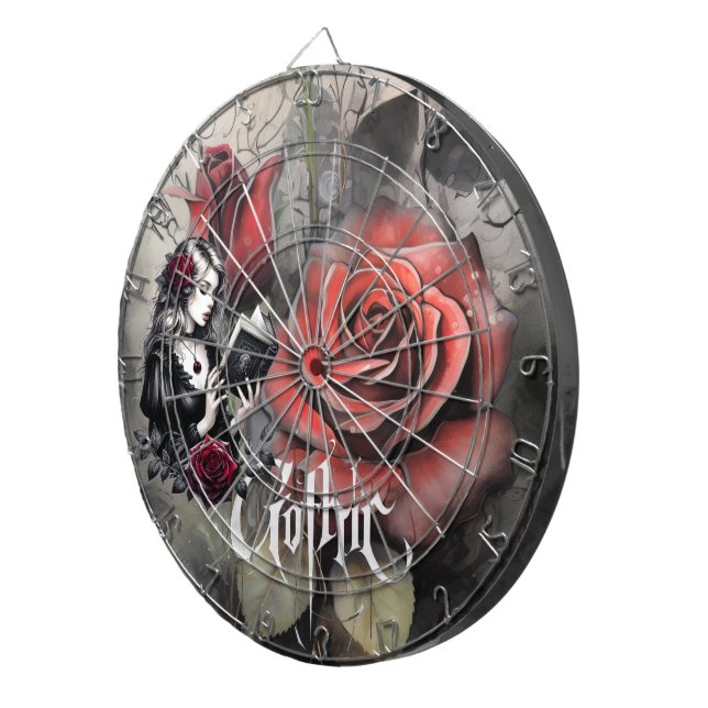 #8 Gothic Fun  Dart Board (Front Right)