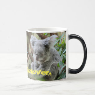 8 hours of sleep - in 4 days! color morph mug