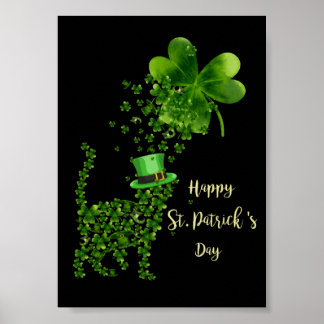 8 Irish American Flag Ireland St. Patrick's Day Poster