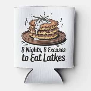 8 Latkes 8 Excuses to Eat Latkes Jewish Hanukkah  Can Cooler