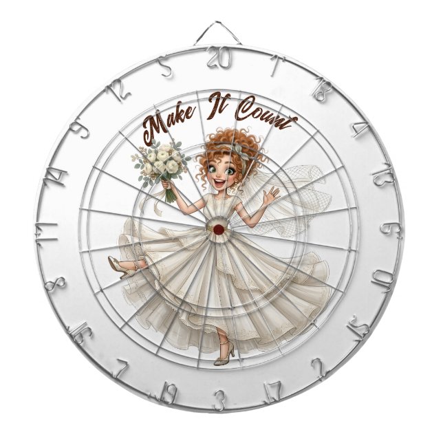 #8  Make it count!! Dart Board (Front)