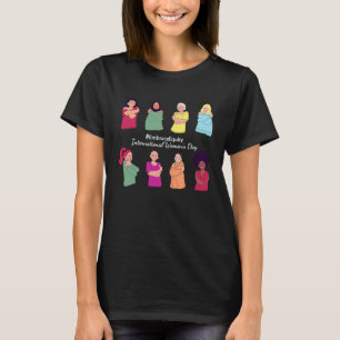 8 March 2023 International Women's Day Embrace Equ T-Shirt