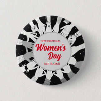 8 March InspireInclusion International Women's day Button