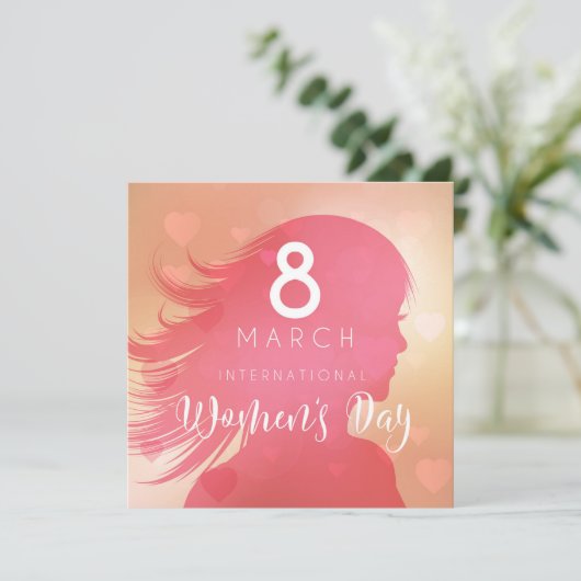 8 March - International Women's Day (Standing Front)