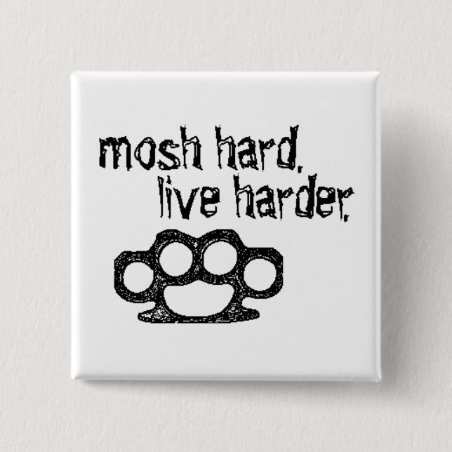 8 Mosh Pinback Button (Front)