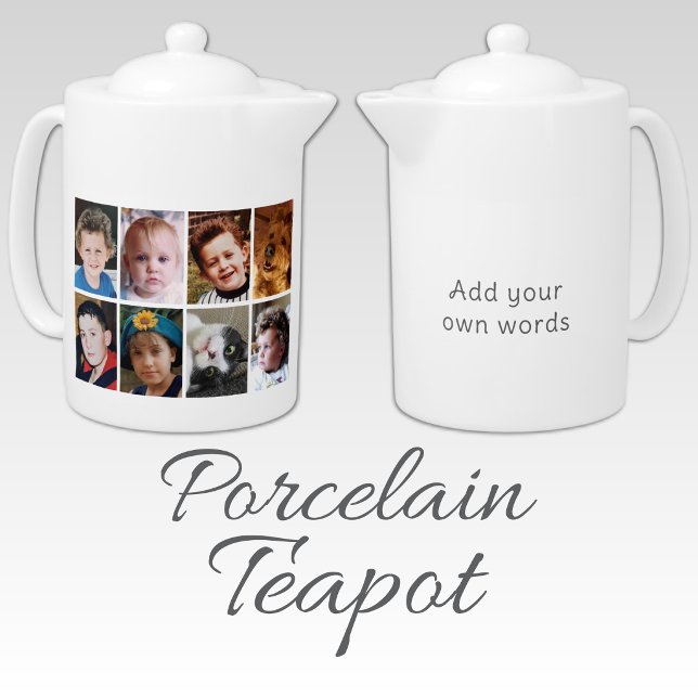 8 photo add text white grey teapot (Creator Uploaded)