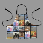 8 Photo Collage Full Color Keepsake Gift Kids Apron