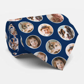 8-Photo Collage Neck Tie