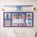 8 Photo Collage Personalized  Desk Mat<br><div class="desc">Create a Photo Collage Personalized desk mat from Ricaso - add 8 individual photos to make a photo collage - a great addition to your home or office desk, keep your loved ones with you while you work, add photographs of your pets - the choice is yours. If you're an...</div>