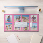 8 Photo Collage Personalized  Desk Mat<br><div class="desc">Create a Photo Collage Personalized desk mat from Ricaso - add 8 individual photos to make a photo collage - a great addition to your home or office desk, keep your loved ones with you while you work, add photographs of your pets - the choice is yours. If you're an...</div>