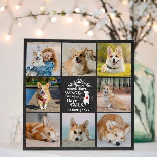 8 Photo Collage Pet Dog Loss Remembrance Foam Board
