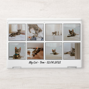 8 Photo Collage Simple Easy to Customize HP Laptop Skin