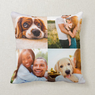 Double sided photo clearance pillow