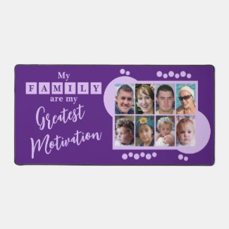 8 photo family motivation purple