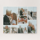 8-Photo Gallery Custom Caption Personalized Puzzle