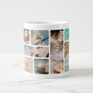 8 Photo Grid Mug | Personalized Picture Mug Gift