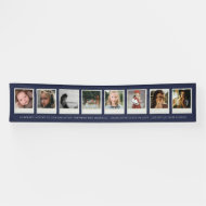 8 Photo Instant Film Graduation or Special Event Banner
