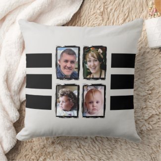 8 photo stripes black double sided