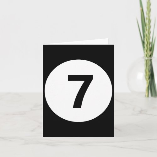 8 Pool 7 Billiards Lazy Costume Halloween Group Ma Card