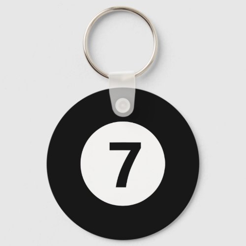 8 Pool 7 Billiards Lazy Costume Halloween Group Ma Keychain