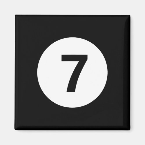 8 Pool 7 Billiards Lazy Costume Halloween Group Ma Magnet