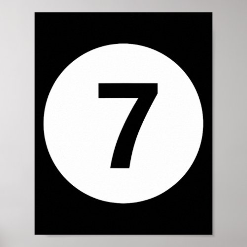 8 Pool 7 Billiards Lazy Costume Halloween Group Ma Poster