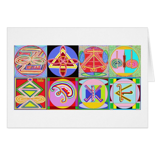 8 PURE Karuna REIKI Signs by Navin Joshi (Front Horizontal)