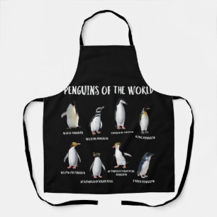8 Rarest Penguins of the World Funny Animals Apron