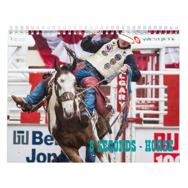 8 SECONDS - HORSE CALENDAR (Cover)