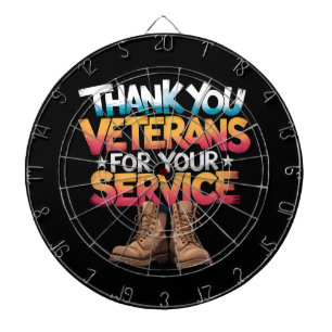 #8 Veterans Dart Board