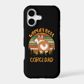 8 World's Best Corgi Dad iPhone 17 Case