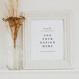 8"x10" Custom Signage Printing Poster