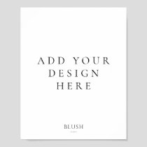 8"x10" Poster Sign Printing