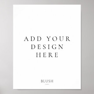 8"x10" Poster Sign Printing