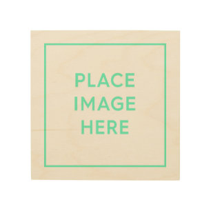8"x8" Wood Wall Art with Frame