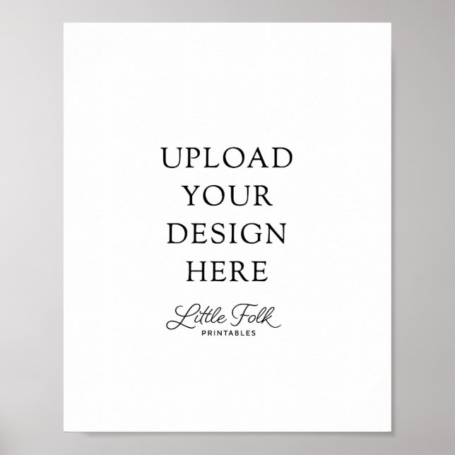 8 x 10" Poster (Front)