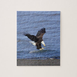 8" x 10" Puzzle 110 pieces w /eagle