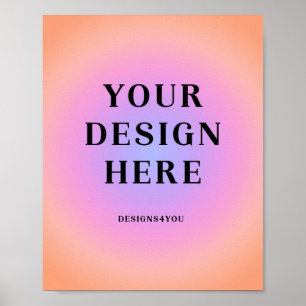 8 x 10 Vertical Printed Art Poster