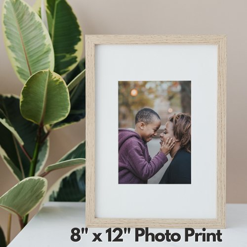 8 x 12 Photo Print Premium Satin Photo Paper