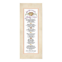 8 x 20 Build a Healthy Child, Parchment Blush Pink