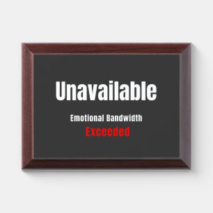 8" x 6" Wooden Award Plaque
