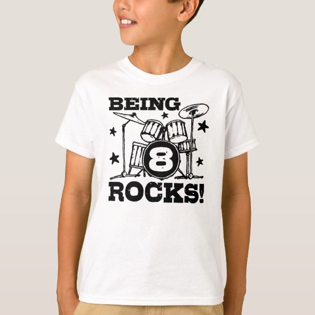 8 Year Old T-Shirt (Front)